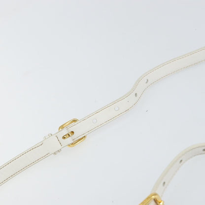 Prada Vintage Tote Tessuto with Leather, WHITE, NYLON, Tote bag