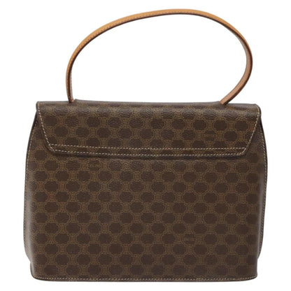 Celine Triomphe vintage handbag Macadam canvas, BROWN, CANVAS, Handbag