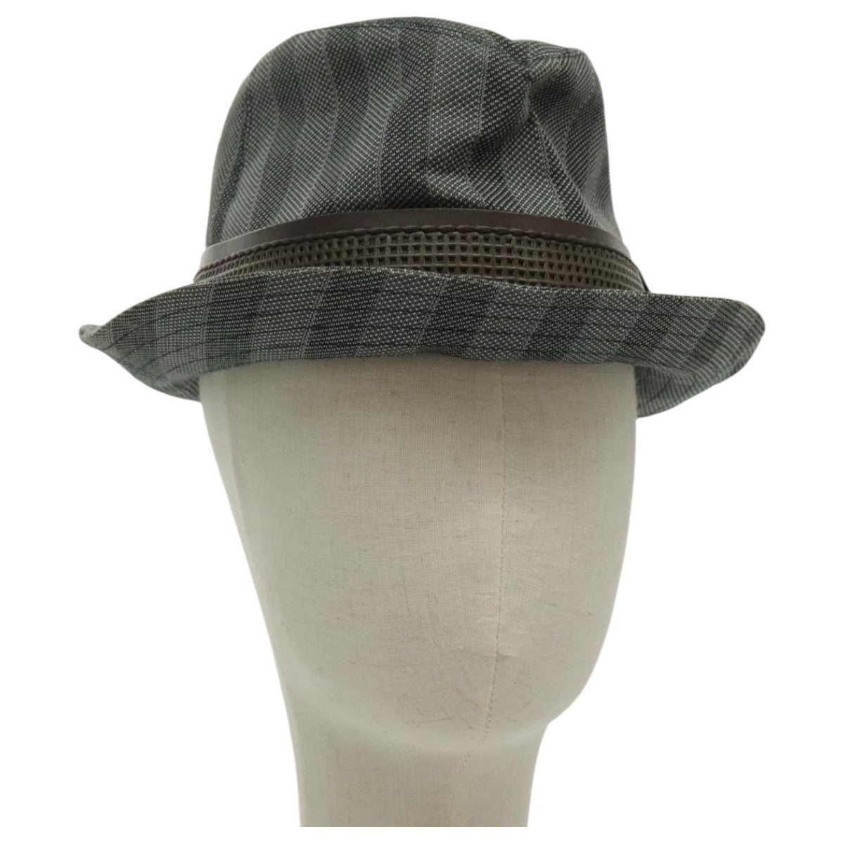 Louis Vuitton LV Graphical Hat Cotton, GRAY, COTTON, Head accessory