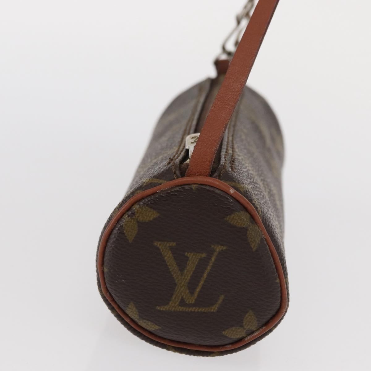 Louis Vuitton Papillon Pochette Monogram Canvas, BROWN, CANVAS, Clutche & pouche