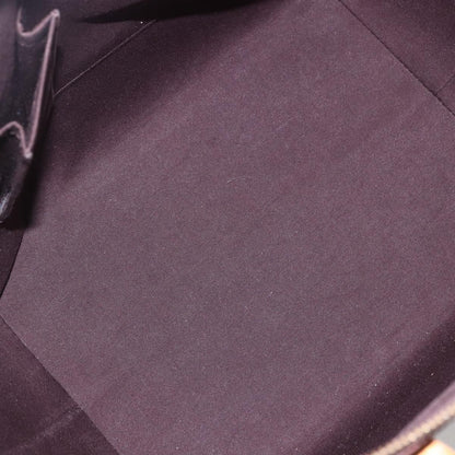 Louis Vuitton Bellevue Handbag Monogram Vernis, BURGUNDY, PATENT_LEATHER, Tote bag