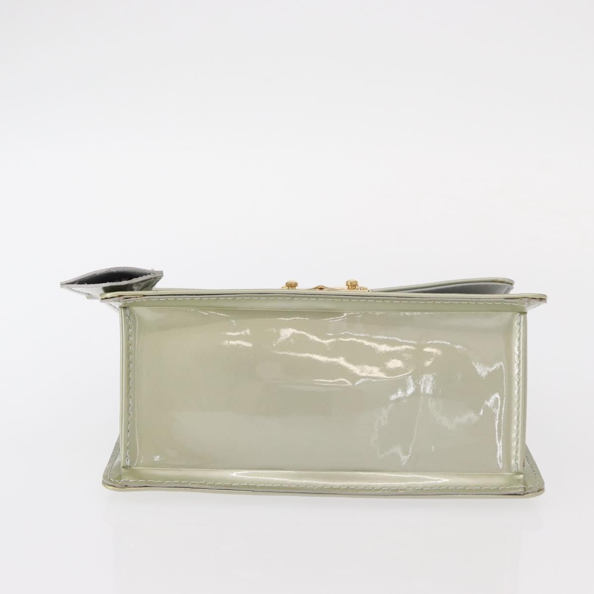 Louis Vuitton Spring Street Handbag Monogram Vernis, GRAY, PATENT_LEATHER, Handbag