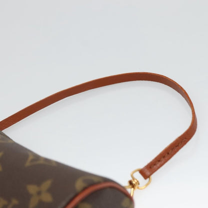 Louis Vuitton Papillon Pochette Monogram Canvas, BROWN, CANVAS, Clutche & pouche