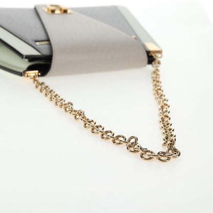 Louis Vuitton Trapeze Handbag Calfskin and Taiga Leather, GRAY, LEATHER, Shoulder bag