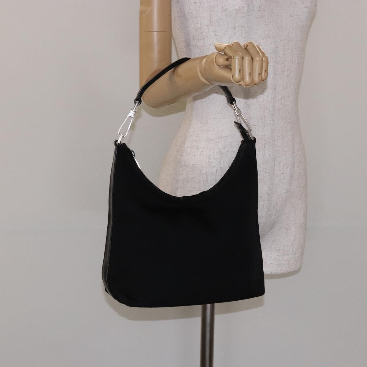 Gucci Zip Hobo Canvas, BLACK, CANVAS, Shoulder bag