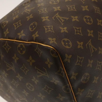 Louis Vuitton Keepall Bag Monogram Canvas, BROWN, CANVAS, Travel bag