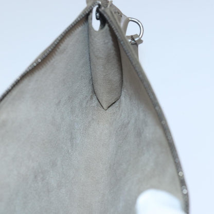 Louis Vuitton Pochette Accessoires Epi Leather, GRAY, LEATHER, Clutche & pouche