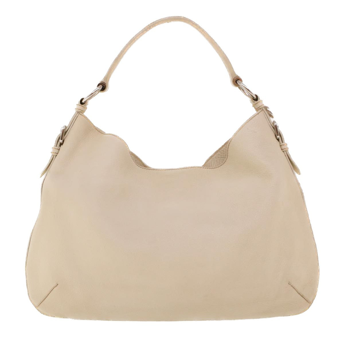 Prada Vintage Shoulder Bag Leather, White, Leather, Shoulder Bag