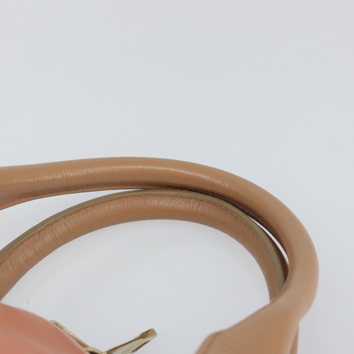 Chloe Bicolor Baylee Satchel Leather, ORANGE, LEATHER, Handbag