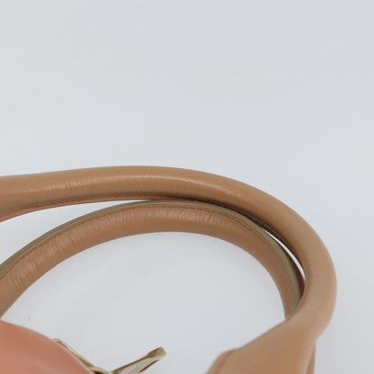 Chloe Bicolor Baylee Satchel Leather, ORANGE, LEATHER, Handbag