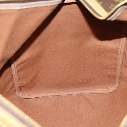 Louis Vuitton Sac Souple Handbag Monogram Canvas, BROWN, CANVAS, Travel bag
