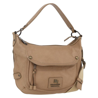 Burberry Blue Label Handbag Leather, BROWN, LEATHER, Handbag