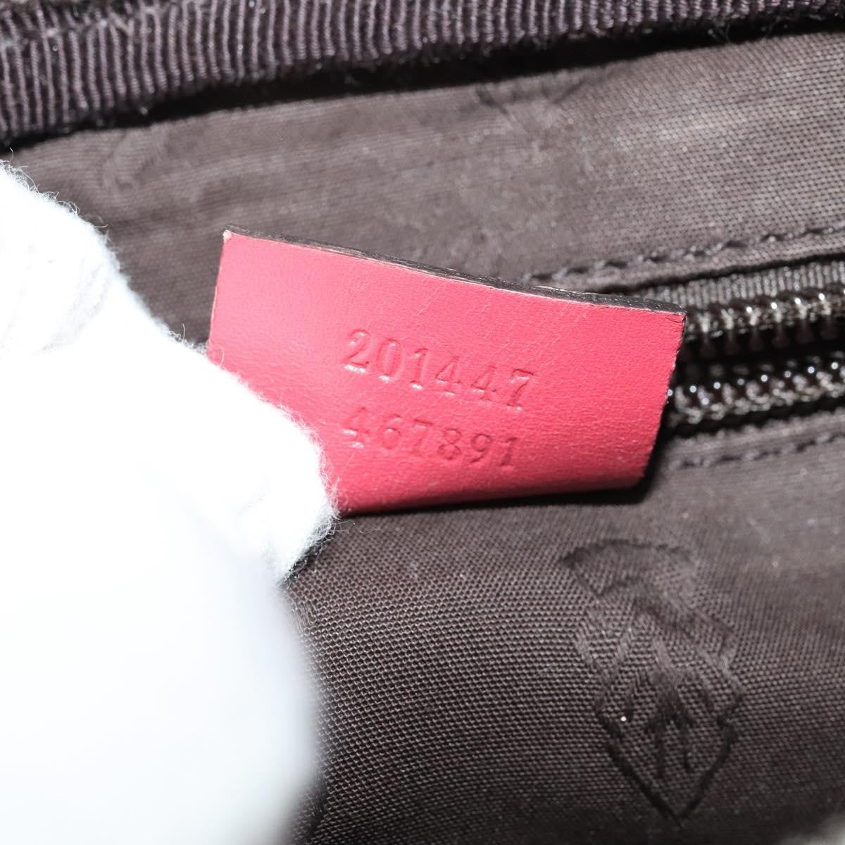 Gucci Zip Messenger Bag (Outlet) Canvas, RED, CANVAS, Shoulder bag