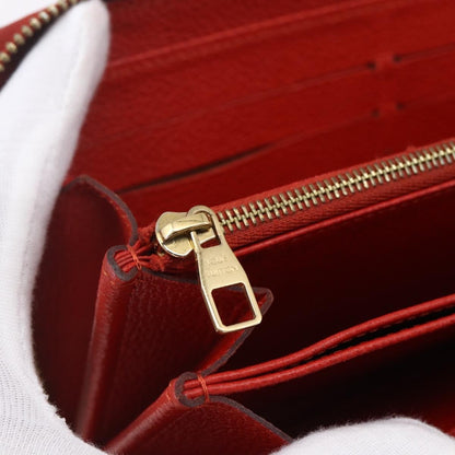 Louis Vuitton Portefeuille zippy Monogramme Empreinte Monogramme Empreinte, RED, LEATHER, Wallets
