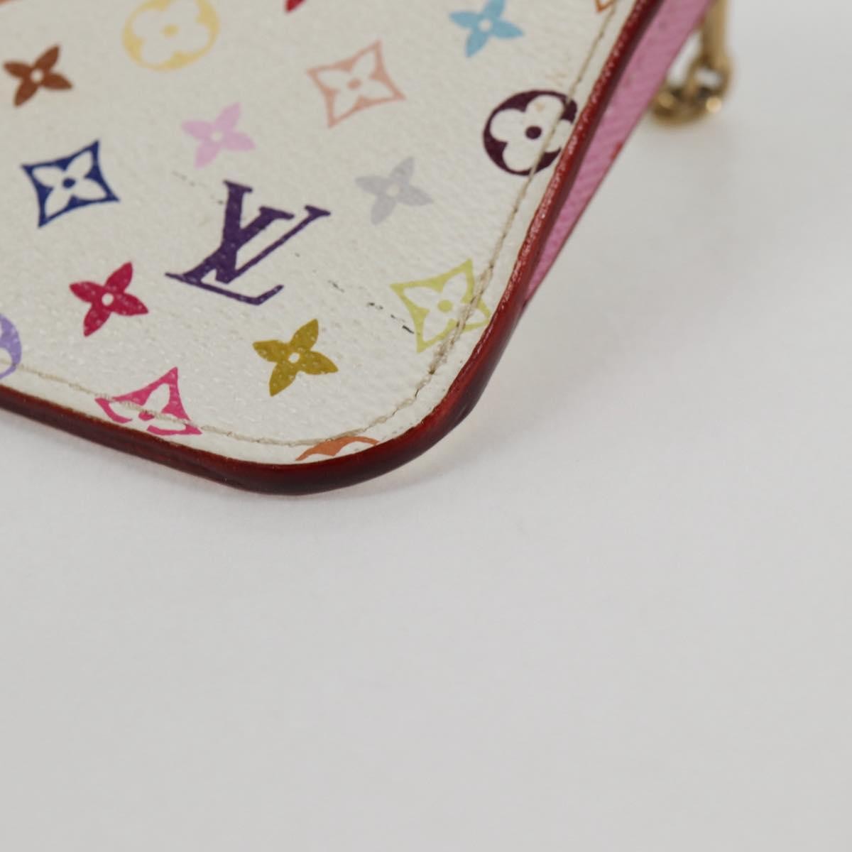 Louis Vuitton Pochette clés NM Monogram Multicolor Canvas, MULTICOLOUR, CANVAS, Clutche & pouche