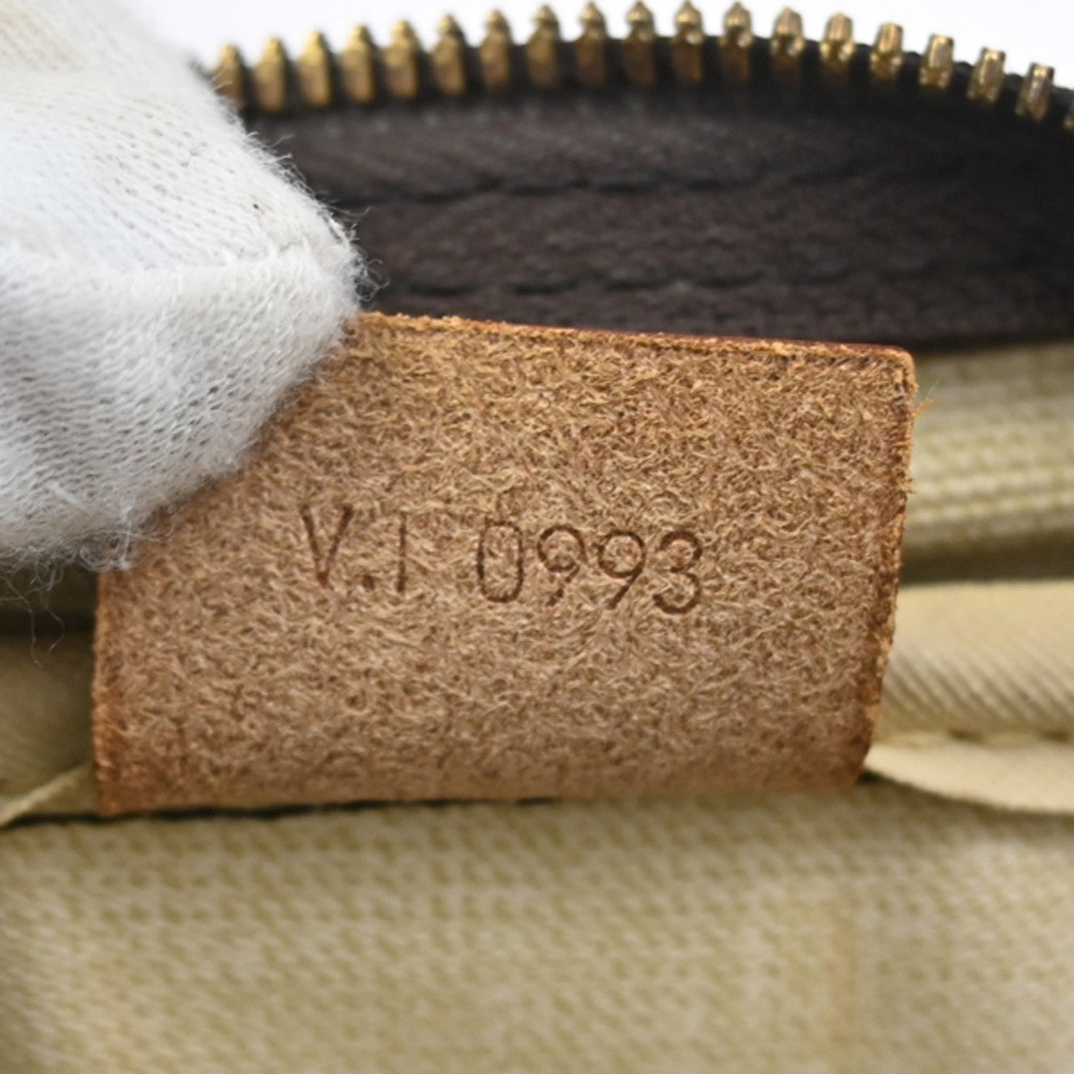 Louis Vuitton Deauville Handbag Monogram Canvas, BROWN, CANVAS, Handbag