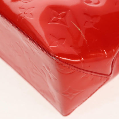 Louis Vuitton Reade Handbag Monogram Vernis, RED, PATENT_LEATHER, Handbag