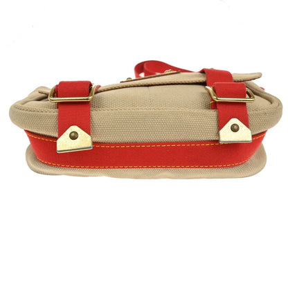 Louis Vuitton Antigua Besace Messenger Bag Canvas, BEIGE, CANVAS, Shoulder bag