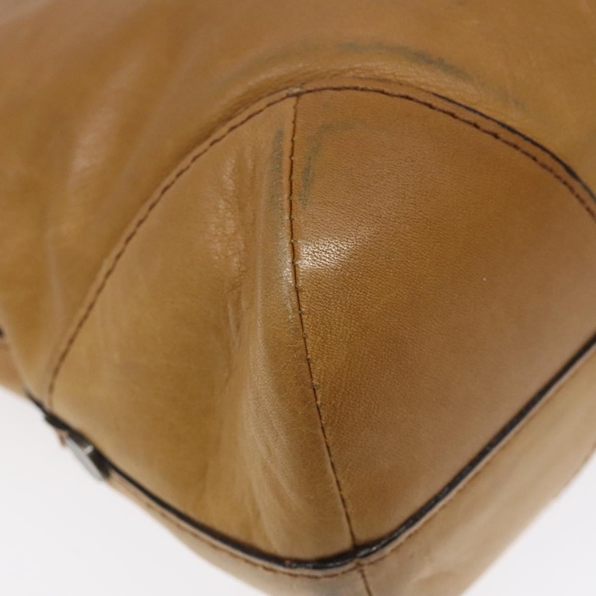 Chloe Vintage Flap shoulder bag Leather, BROWN, LEATHER, Shoulder bag