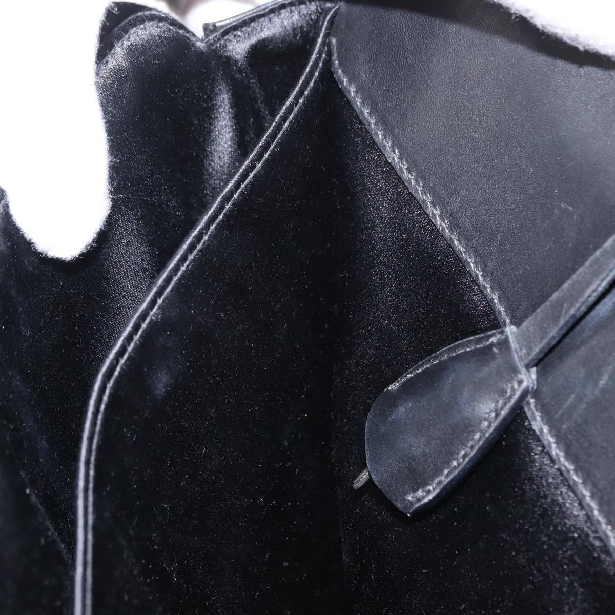 Prada Vintage Briefcase Leather, BLACK, LEATHER, Briefcase