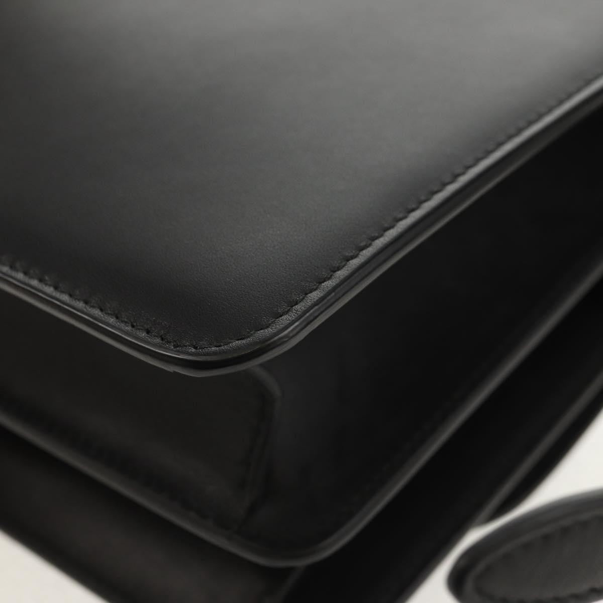 Salvatore Ferragamo Joanne Shoulder Bag Leather, BLACK, LEATHER, Shoulder bag