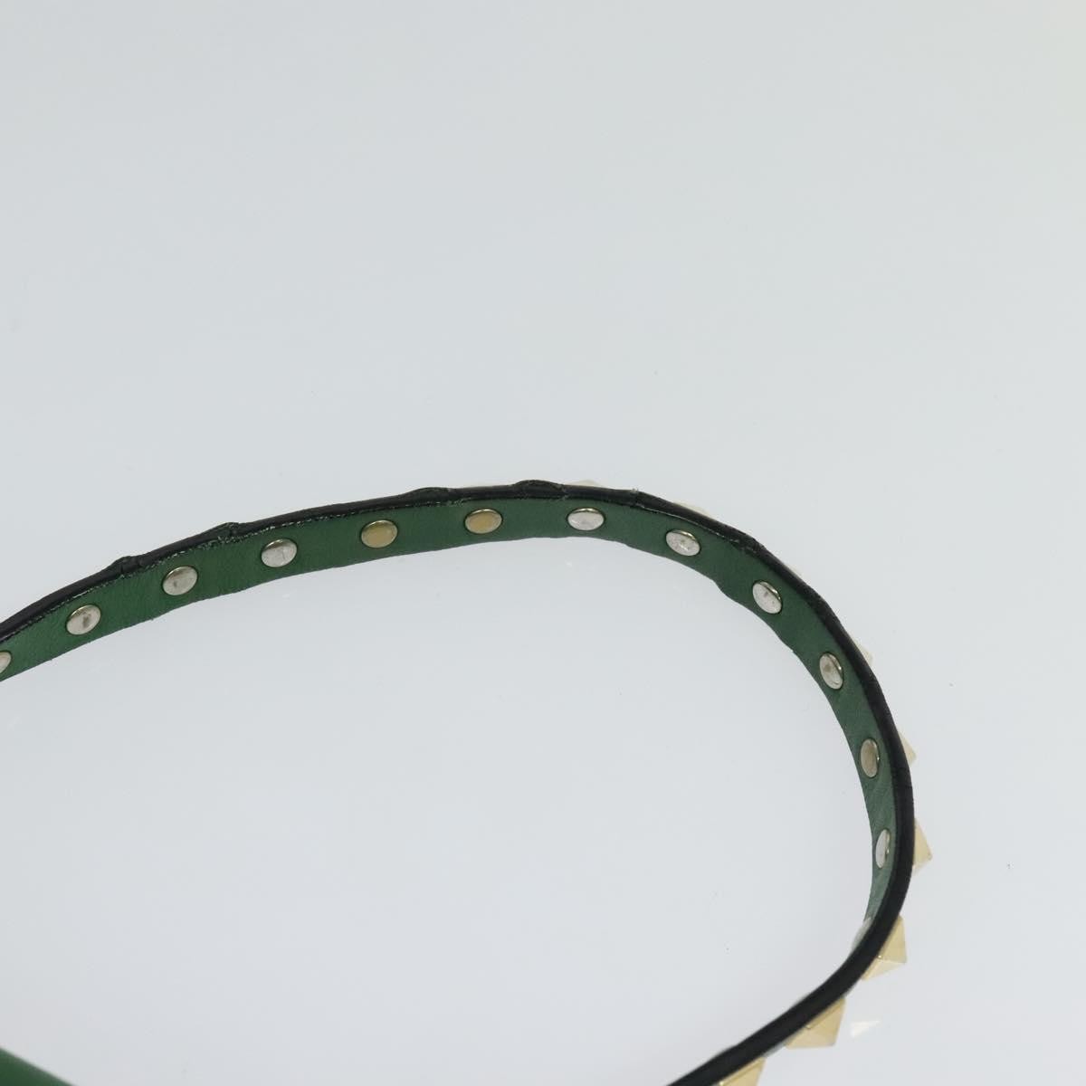 Valentino Garavani Rockstud Tote Soft Leather, GREEN, LEATHER, Tote bag