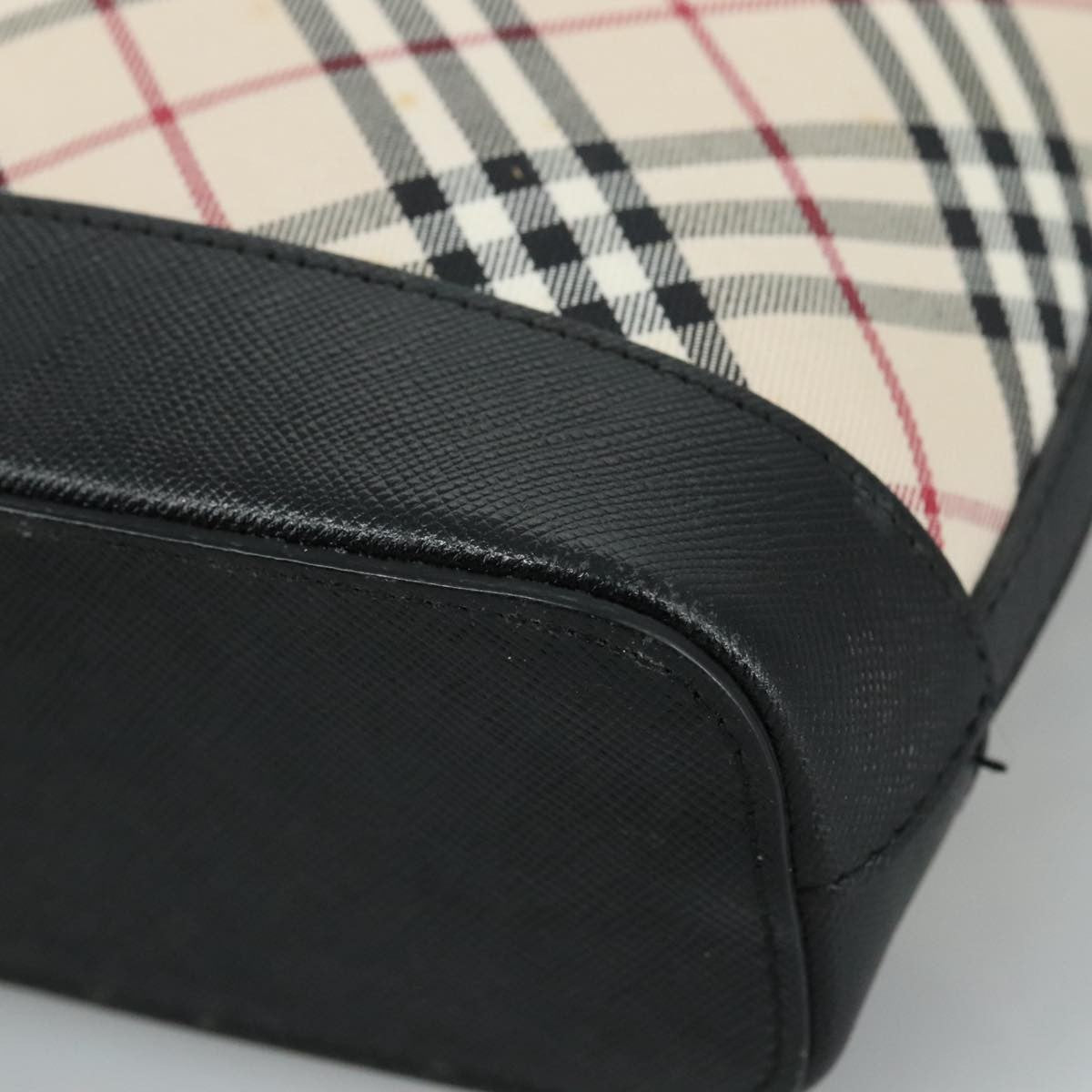 Burberry Nova check Shoulder bag Canvas, BEIGE, CANVAS, Shoulder bag