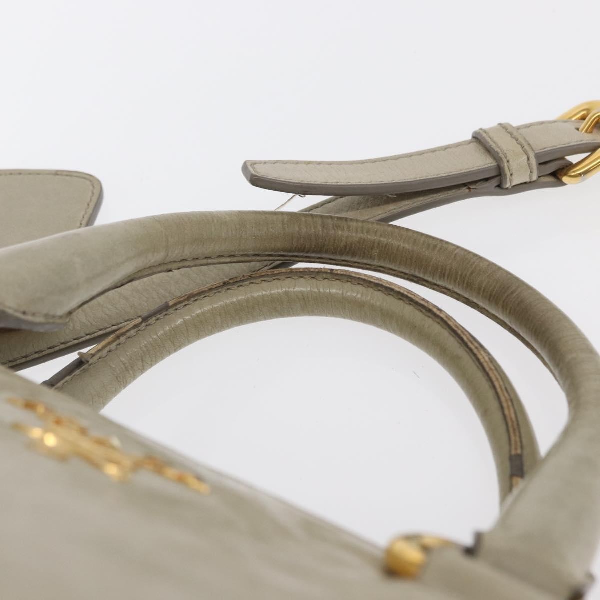 Prada Tote Vitello Daino Vitello Daino, BEIGE, LEATHER, Handbag