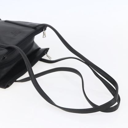 Prada Vintage Shoulder Bag Leather, BLACK, LEATHER, Shoulder bag