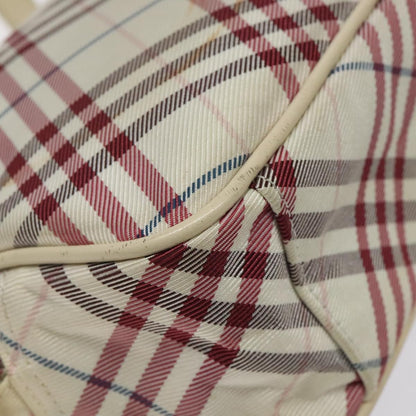 Burberry Nova Check Blue Label Nylon, BEIGE, NYLON, Shoulder bag