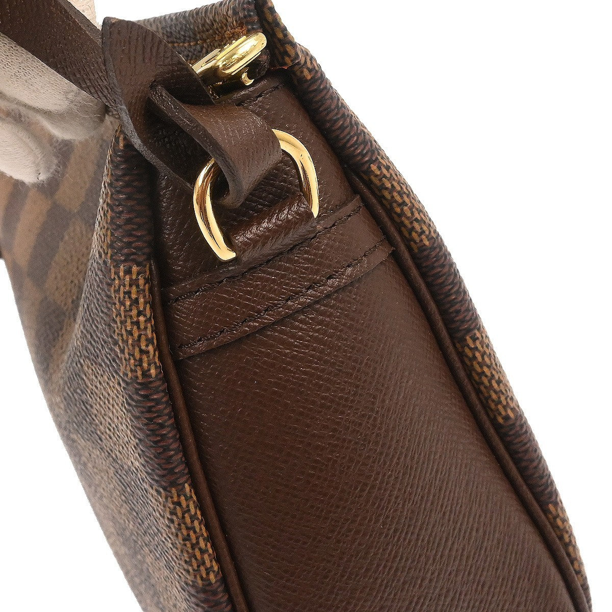 Louis Vuitton Trousse Make Up Bag Damier, Brown, Canvas, Shoulder Bag