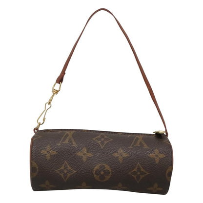 Louis Vuitton Papillon Pochette Monogram Canvas, BROWN, CANVAS, Handbag