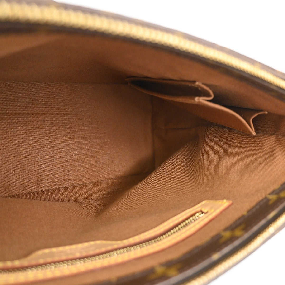 Louis Vuitton Cabas Piano Monogram Canvas, BROWN, CANVAS, Tote bag