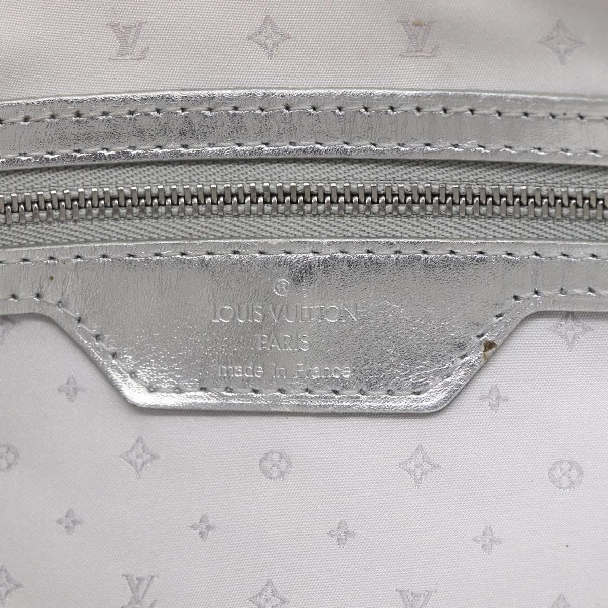 Louis Vuitton Suhali Lockit Handbag Leather, SILVER, LEATHER, Handbag