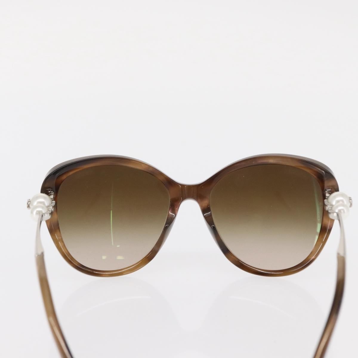 Chanel Logo CC Sunglasses Plastic, Brown, Plastic, Sunglasses