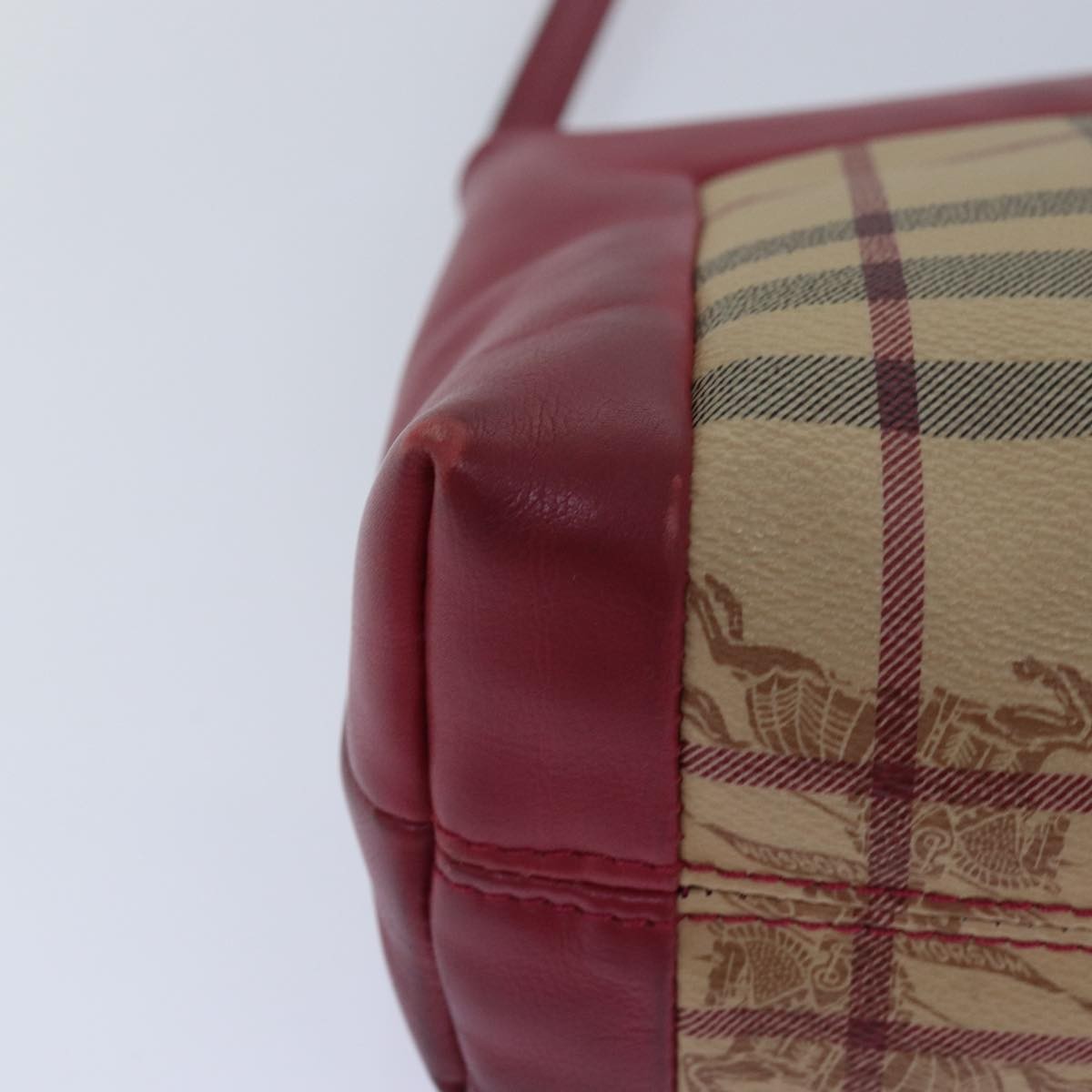 Burberry Nova check Shoulder bag Canvas, BEIGE, CANVAS, Shoulder bag