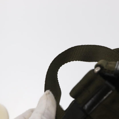 Prada Double Front Pocket Backpack Tessuto, GREEN, NYLON, Backpack