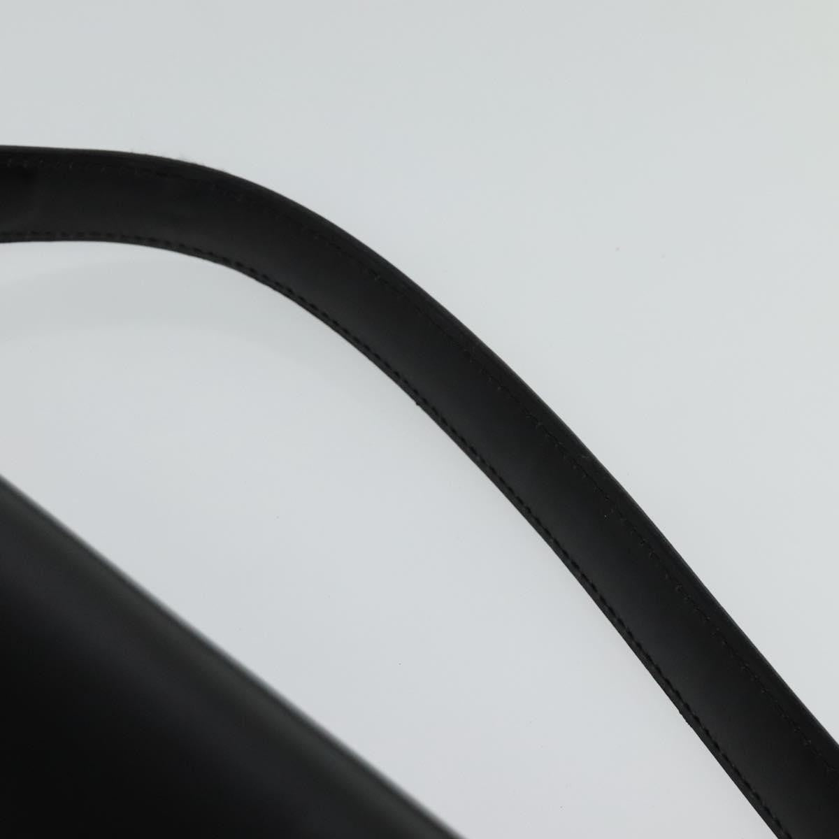 Celine Shoulder Bag Leather, BLACK, LEATHER, Shoulder bag