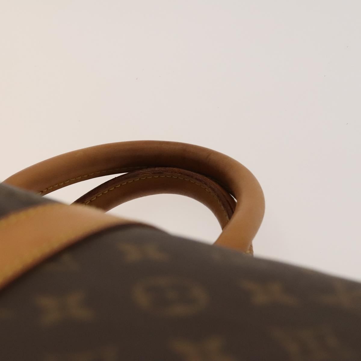 Louis Vuitton Keepall Bag Monogram Canvas, BROWN, CANVAS, Travel bag