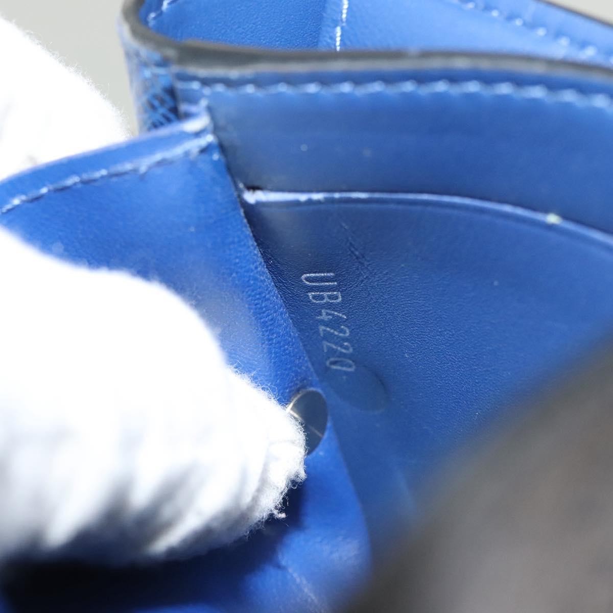 Louis Vuitton Discovery Wallet Monogram Taigarama, BLUE, LEATHER, Wallets