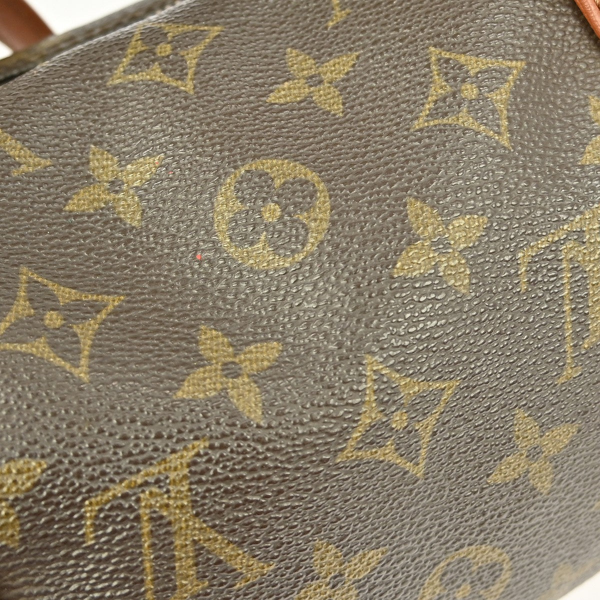 Louis Vuitton Papillon Handbag Monogram Canvas, Brown, Canvas, Handbag