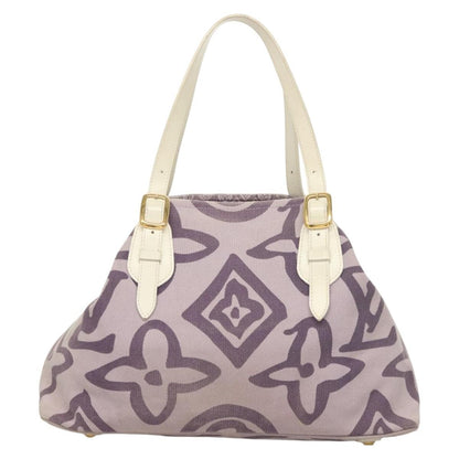 Louis Vuitton Tahitienne Cabas Canvas, PURPLE, CANVAS, Tote bag