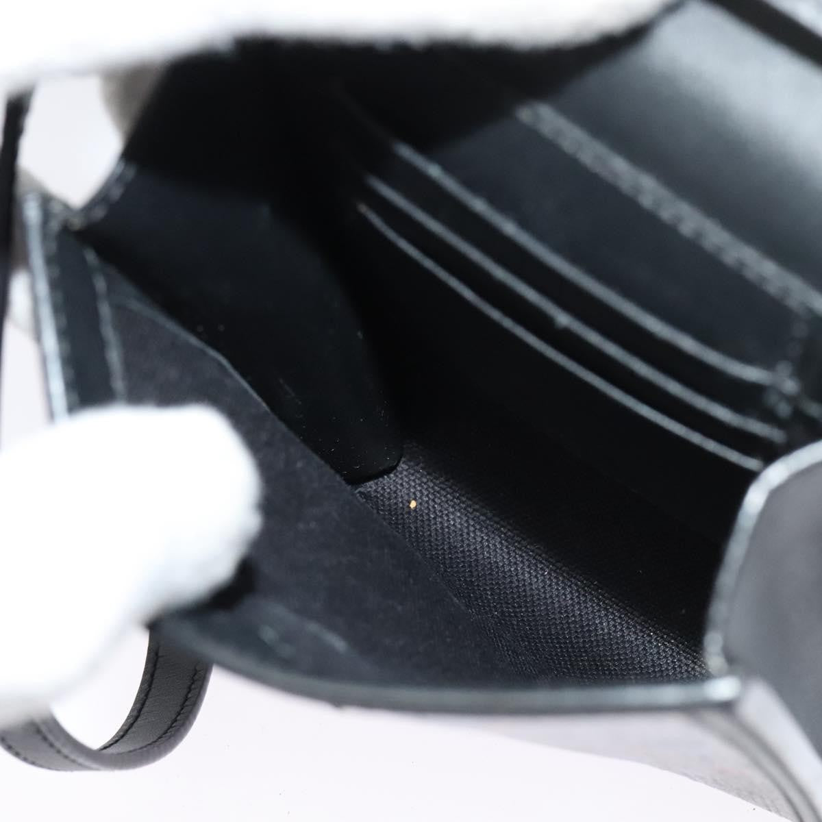 Gucci Flap Square Shoulder Bag Canvas, BLACK, CANVAS, Shoulder bag