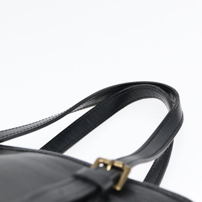 Louis Vuitton Petit Bucket Bag Epi Leather, BLACK, LEATHER, Tote bag