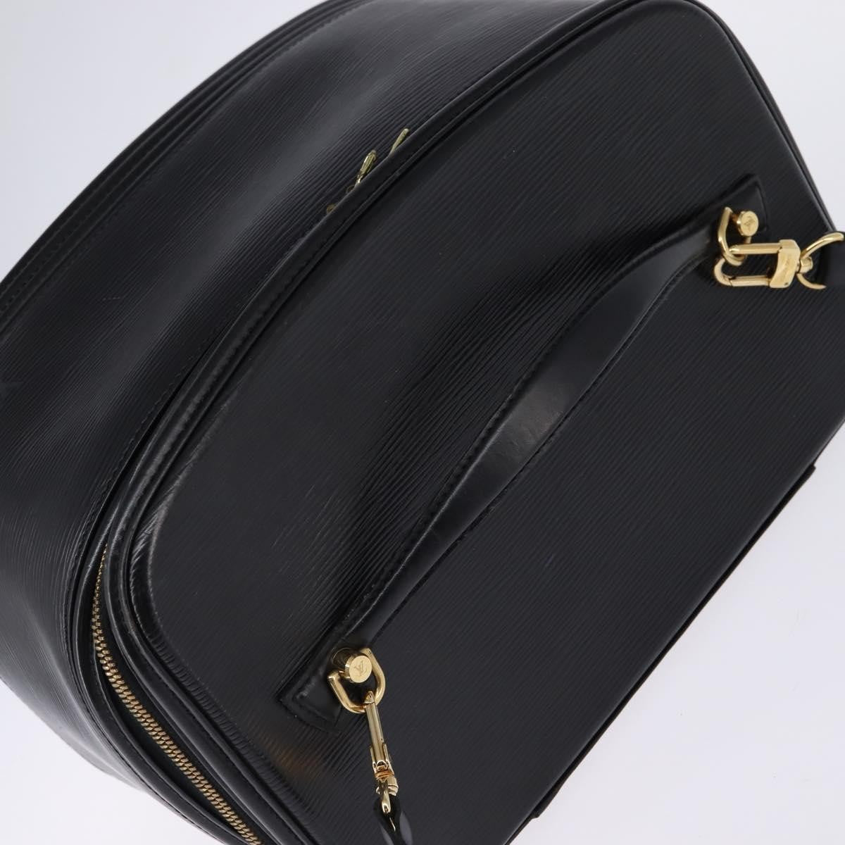 Louis Vuitton Nice Vanity Case Epi Leather, BLACK, LEATHER, Toiletry Case