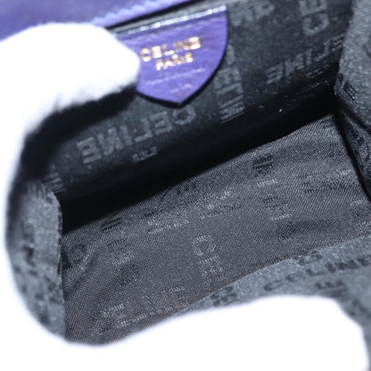 Celine Handbag Suede, PURPLE, SUEDE, Handbag