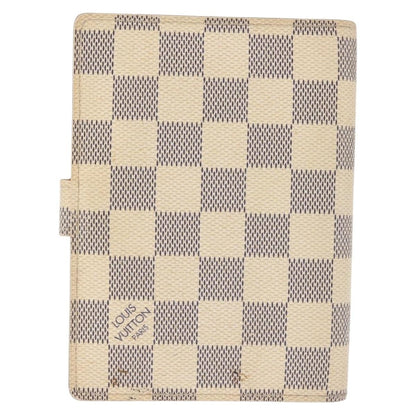 Louis Vuitton Agenda Cover Damier Azur, BEIGE, CANVAS, Toiletry Case