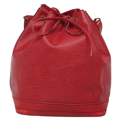 Louis Vuitton Noe Handbag Epi Leather, RED, LEATHER, Handbag