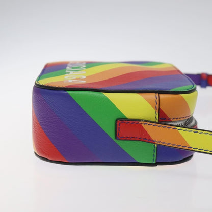 Balenciaga Everyday Camera Bag Printed Leather, MULTICOLOUR, LEATHER, Crossbody bag