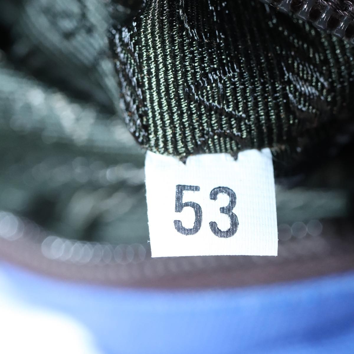 Prada Logo Backpack Canvas, BLUE, CANVAS, Backpack